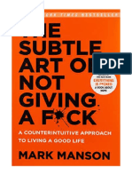The Subtle Art of Not Giving A F CK - Mark Manson