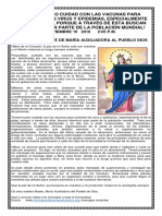 ¡Tened Mucho Cuidad Con Las Vacunas para Controlar Los Virus y Epidemias, Especialmente El de La Gripe, Porque A Través de Ésta Buscan Disminuir Gran Parte de La Población Mundial!