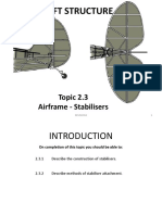 Aircraft Structure - Topic 2.3