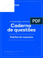 Caderno de Questões - Respostas