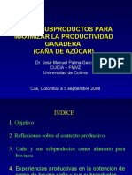 Uso de Subproductos para La Productividad Ganadera (Caso Caña de Azucar) Dr. José M. Palma (Mexic