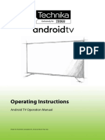 Operating Instructions: Android TV Operation Manual