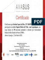 Suporte Básico de Vida - com Legendagem_Certificado de Conclusão