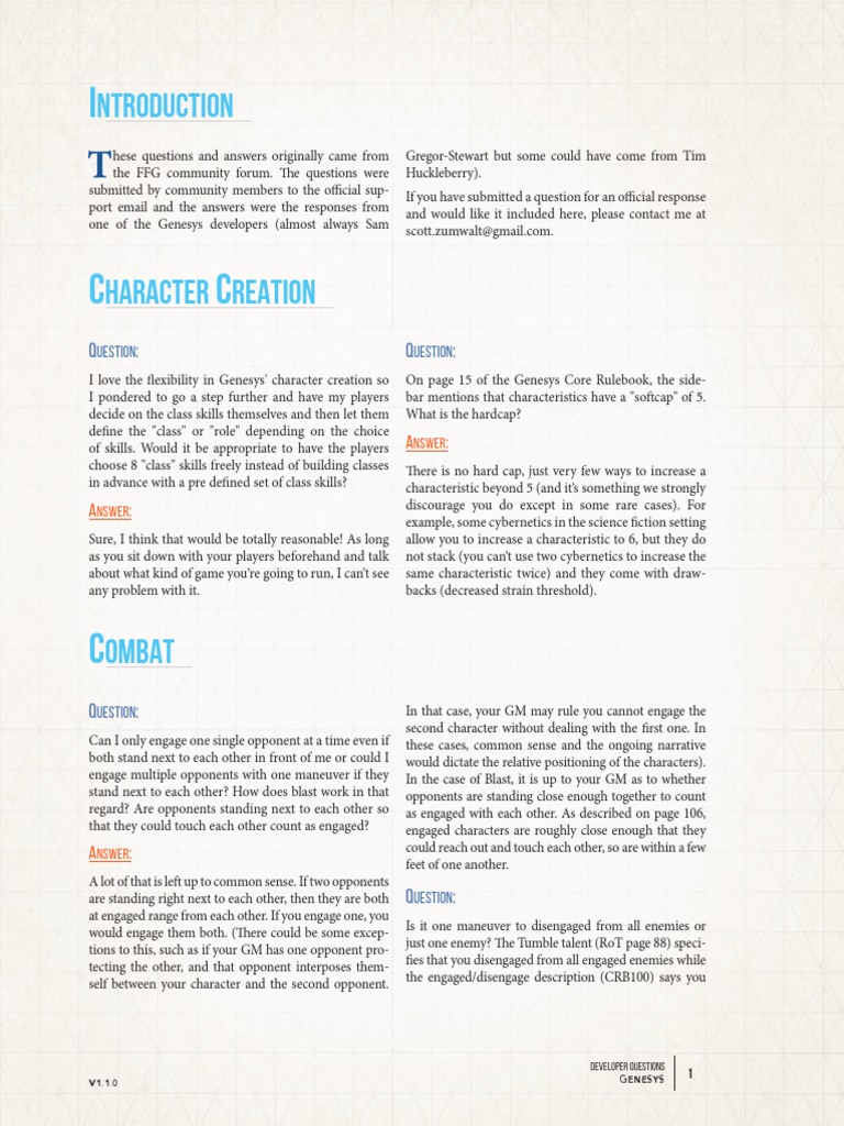Genesys Developer Q&A Guide | PDF | Faq