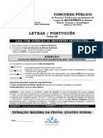 IFSP 2014 - Prova - Letras-Português