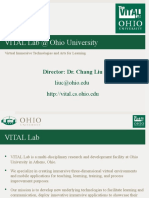 VITAL Lab at Ohio University: Director: Dr. Chang Liu