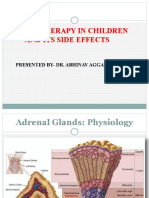 Steroid Therapy in Children