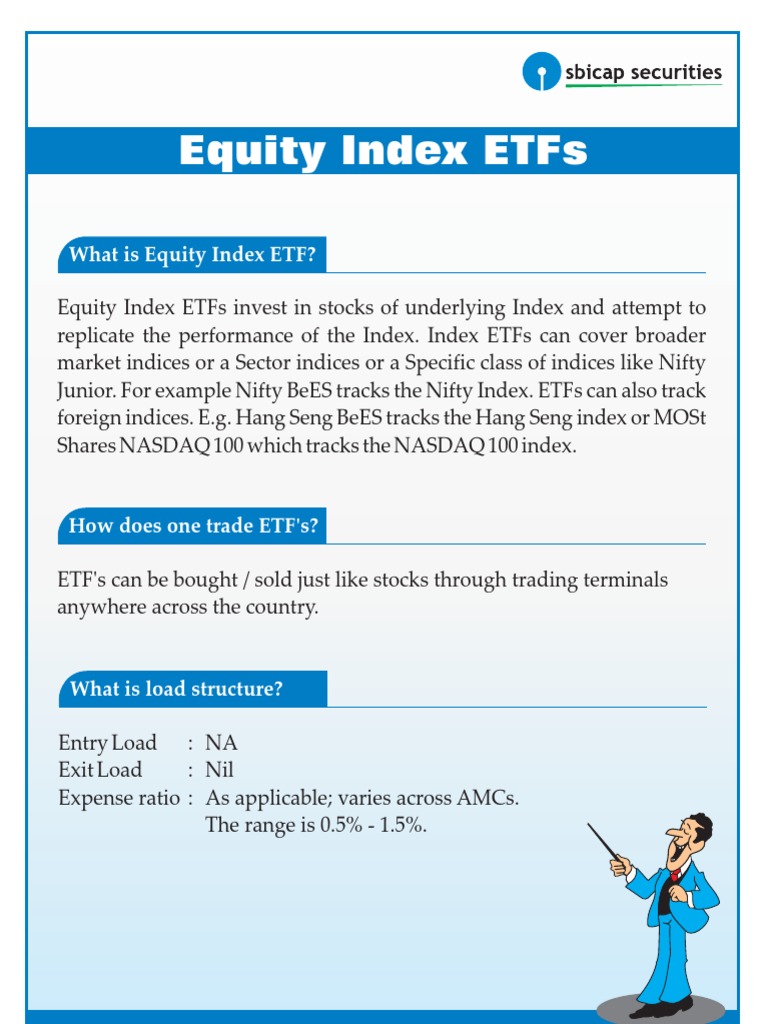 Equity Index Etfs Exchange Traded Fund Stock Market Index