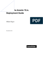Laserfiche Avante 10.4 Deployment Guide