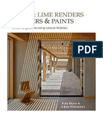 Clay and Lime Renders, Plasters and Paints: A How-To Guide To Using Natural Finishes - Adam Weissman