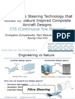 A Novel Fibre Steering Technology That Allows For Nature Inspired Composite Aircraft Designs