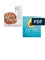 THE PLANT PARADOX COOKBOOK [Hardcover], Eat Fat Get Thin 2 Books Collection Set - Dr. Steven R Gundry MD