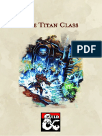 5th Edition Class The Titan