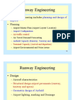 Runway Engineering Planning, Design and Components