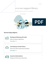 Welcome To Our Support Library: Browse Help Subjects