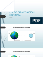 gravitación universal