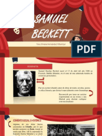 Samuel Beckett, dramaturgo del absurdo