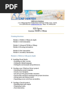 NX Open: Training Structure