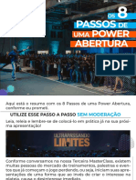 Os 8 Passos de Uma Power Abertura