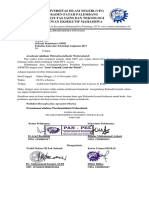 Surat Undangan Demisioner Angkatan 2017