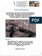 Estudio Geodésico