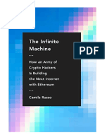 The Infinite Machine: How An Army of Crypto-Hackers Is Building The Next Internet With Ethereum - Camila Russo