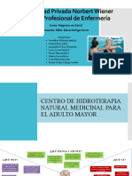 Proyecto de Hidroterapia