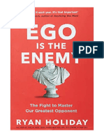 Ego Is The Enemy: The Fight To Master Our Greatest Opponent - Business Strategy