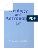 Geology and Astronomy - Charles Kovacs