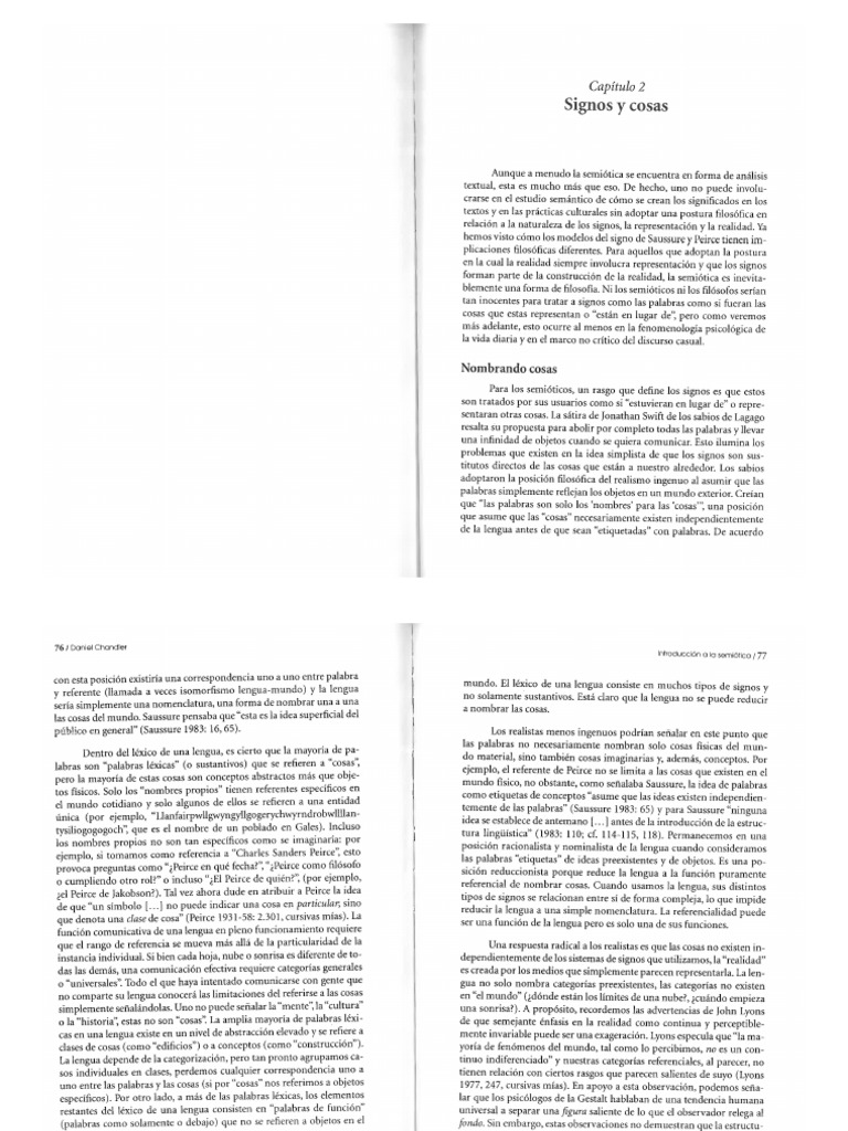 Introducci n a la semi tica chandler daniel 2 signos y cosas pdf