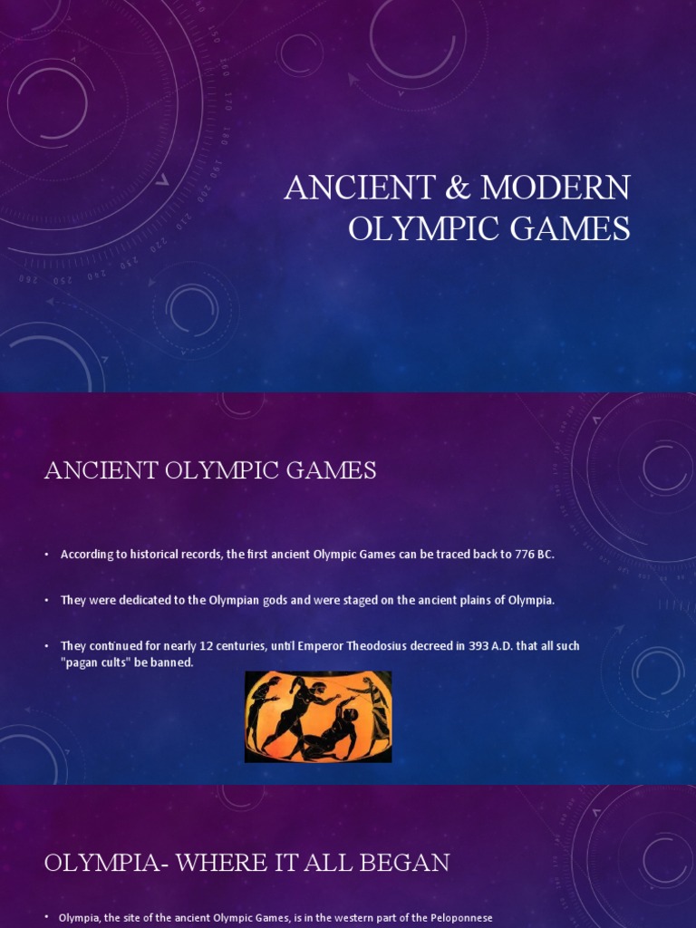Differences Between Ancient and Modern Olympics | PDF | Olympic Games ...
