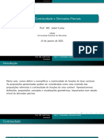 Continuidade e Derivadas Parciais