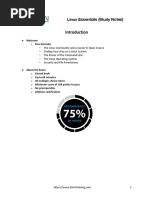 Linux Essentials Study Guide (Udemy)