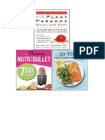 Plant Paradox Quick and Easy, The 30-Minute Mediterranean Diet Cookbook, The Skinny NUTRiBULLET 7 Day Cleanse 3 Books Collection Set: - Steven R. Gundry