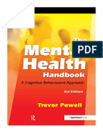 The Mental Health Handbook: A Cognitive Behavioural Approach - Trevor Powell