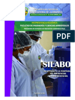 Silabo Microbiología Agroindustrial
