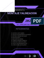 Unidad V Mantenimiento Montaje y Alineacion