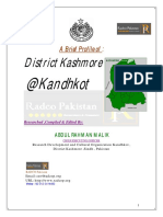 District Kashmore @kandhkot Profile
