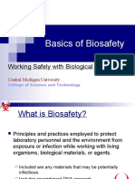 Basics of Biosafety: Working Safely With Biological Materials