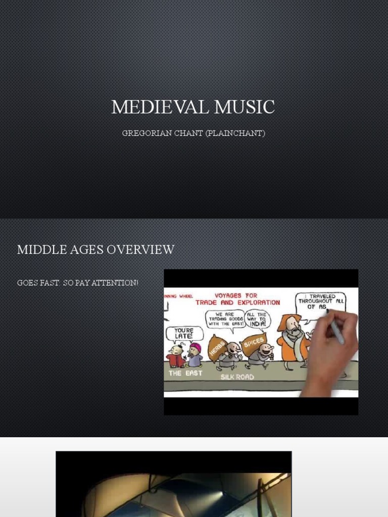 Medieval Music Powerpoint | PDF | Gregorian Chant | Christian Music