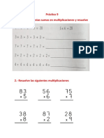 Práctico 9 La Multiplicación