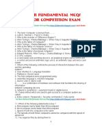 Computer Fundamental Mcqs Solved For Competition Exam: For More Related MCQS Books Visit Our Blog