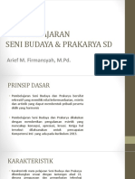 Mata Pelajaran Seni Budaya Dan Prakarya SD Fix