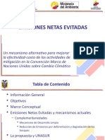 PRESENTACIÓN SOBRE EMISIONES NETAS EVITADAS - DOf - UNASUR