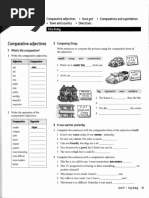 Comparative Adjectives: Comparative Adjectives - Town and Country - Directions - Comparatives and Superlatives