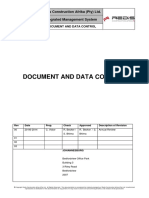 IMS-SSP-003 - Document and Data Control