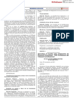 Normas Legales: Aprueban El Cuadro para Asignación de Personal Provisional - CAP Provisional Del Tribunal Constitucional