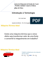 Ciclo de Carnot e a 2ª Lei da Termodinâmica