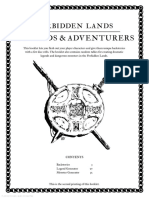 Legends Adventurers 2nd Printing