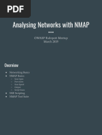 Analysing Networks With NMAP: OWASP Ruhrpott Meetup March 2019